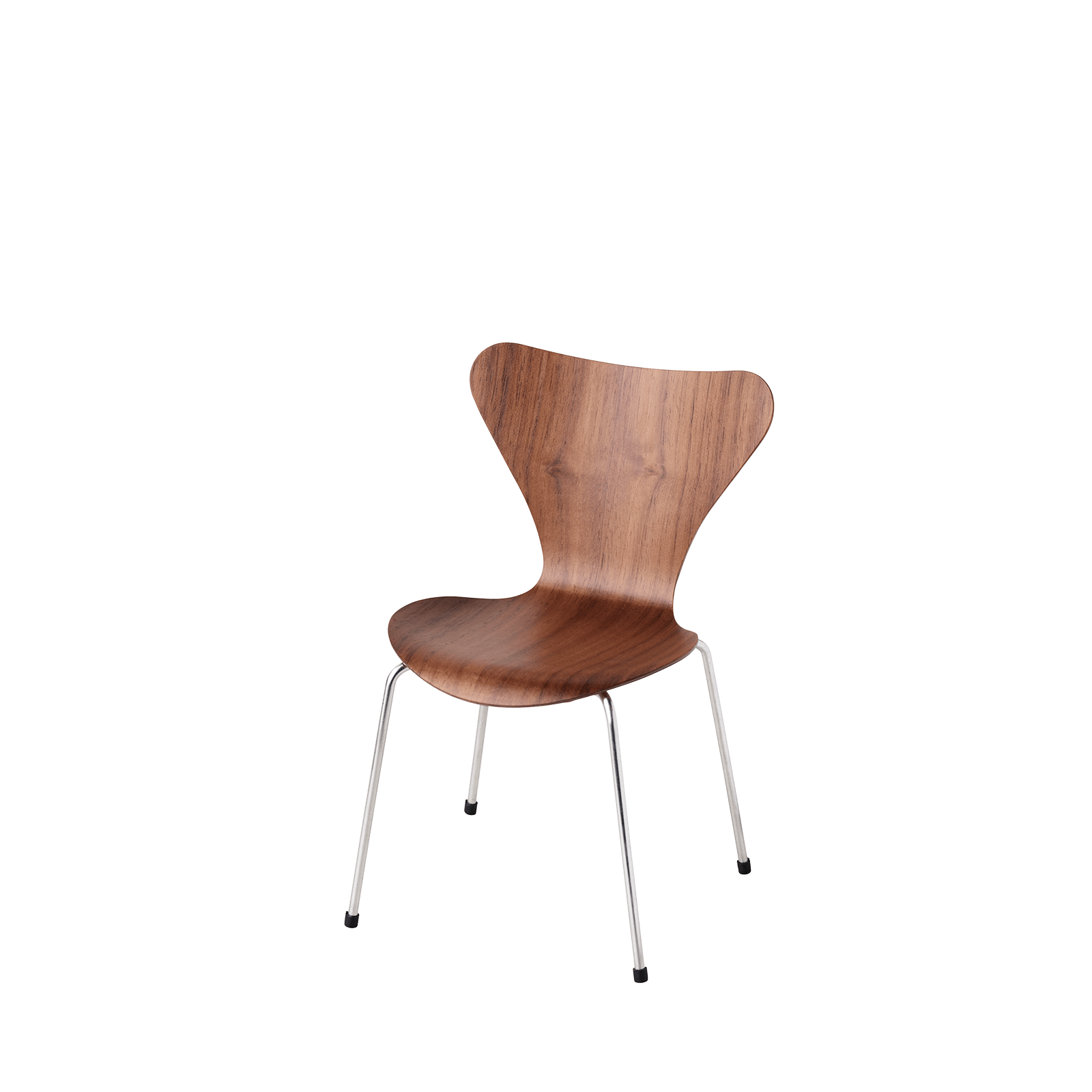 Miniature Series 7™ - Miniature 3107 by Fritz Hansen #Walnut