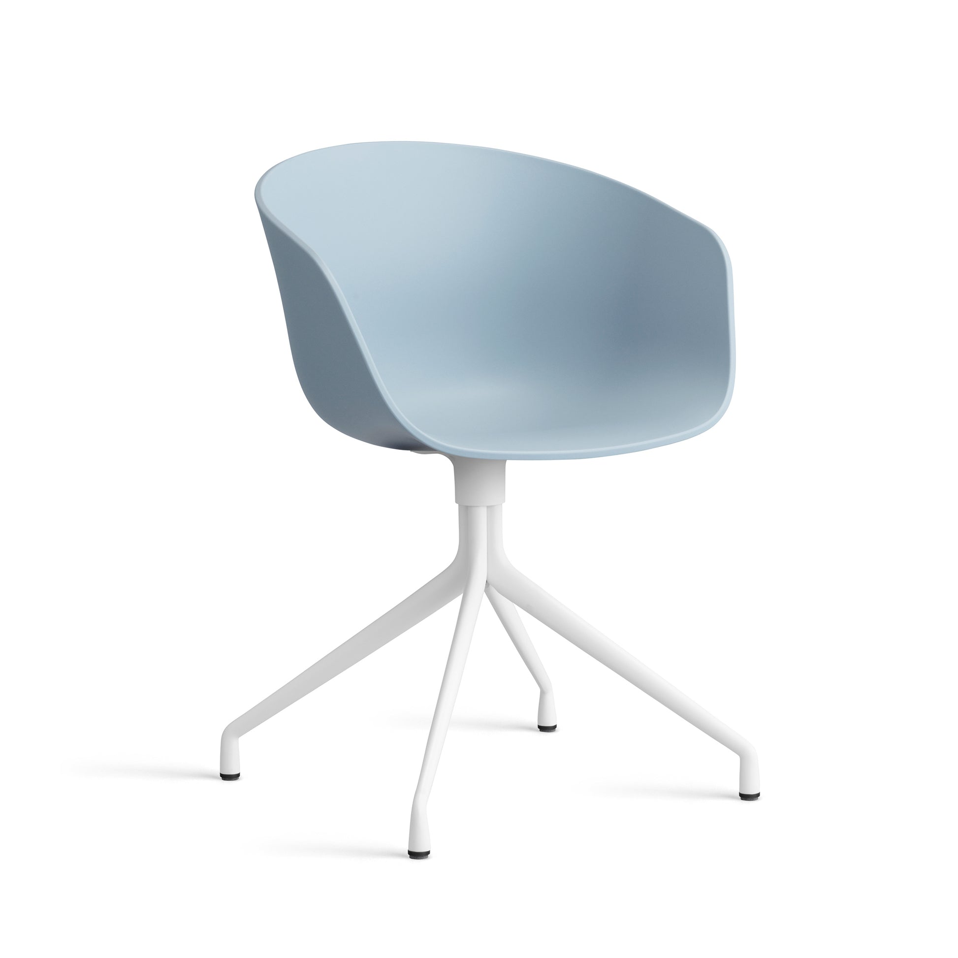 About A Chair Aac 20 by Hay #Polypropylene | Slate Blue/White Powder coated Aluminium