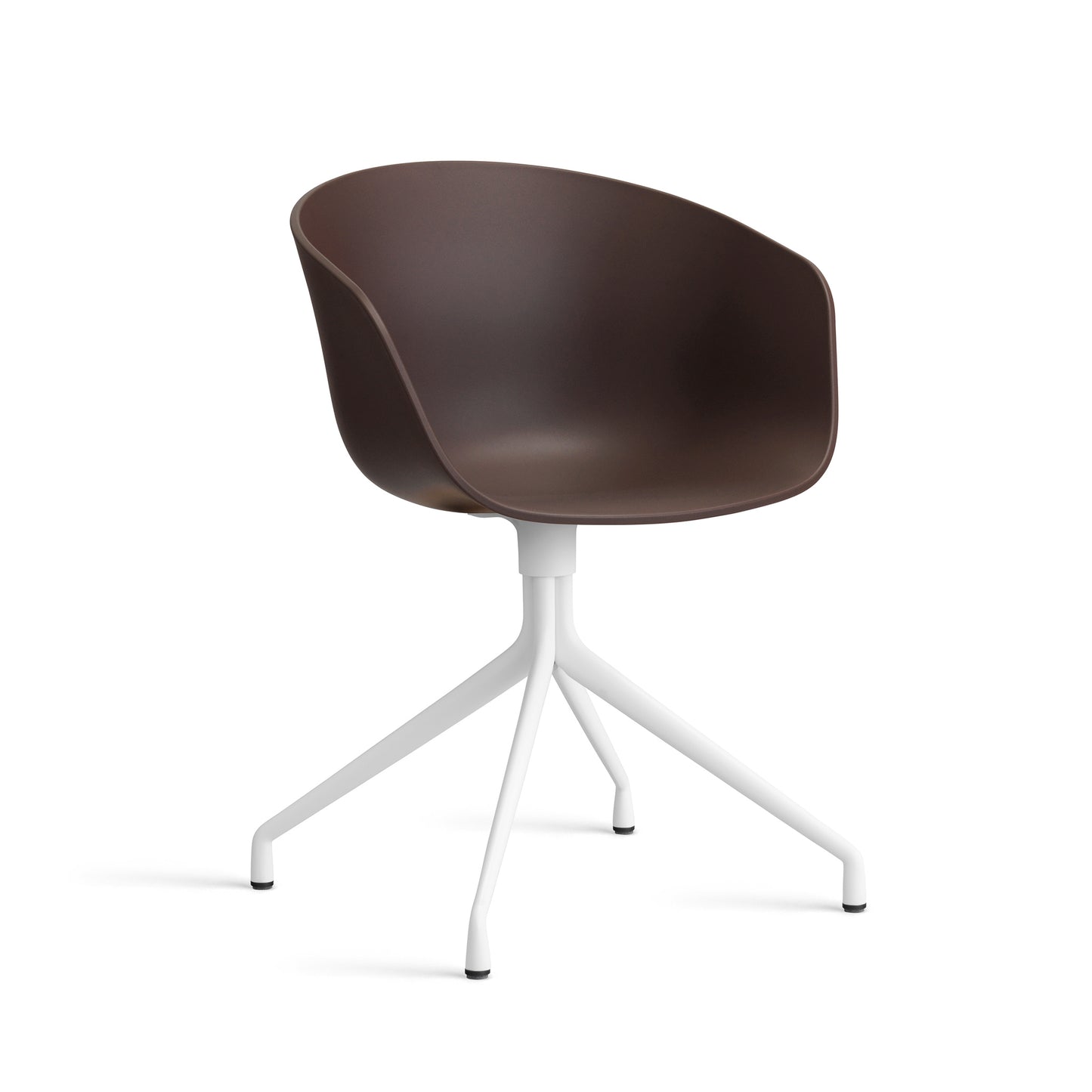 About A Chair Aac 20 by Hay #Polypropylene | Raisin/White Powder coated Aluminium