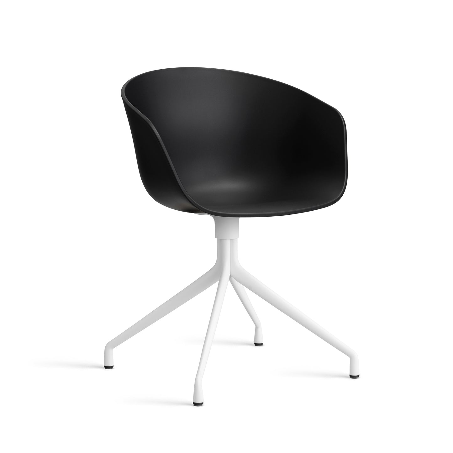 About A Chair Aac 20 by Hay #Polypropylene | Black/White Powder coated Aluminium