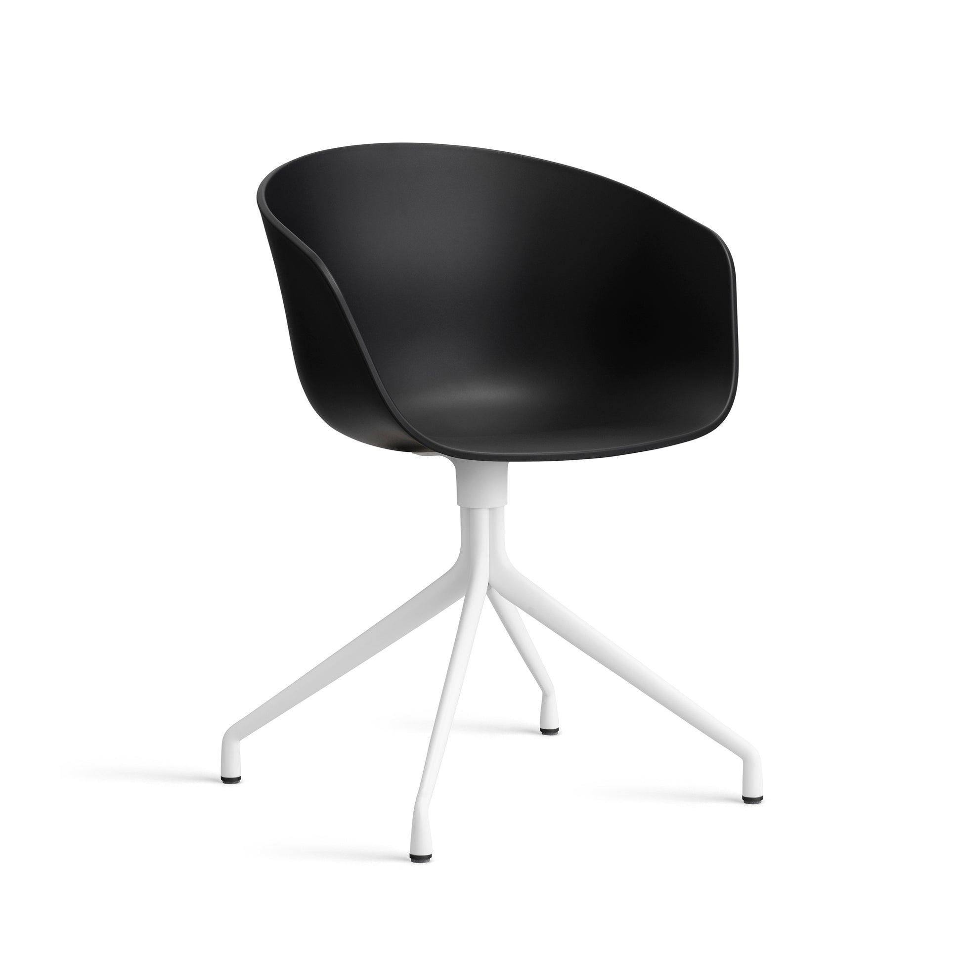 About A Chair Aac 20 by Hay #Polypropylene | Black/White Powder coated Aluminium