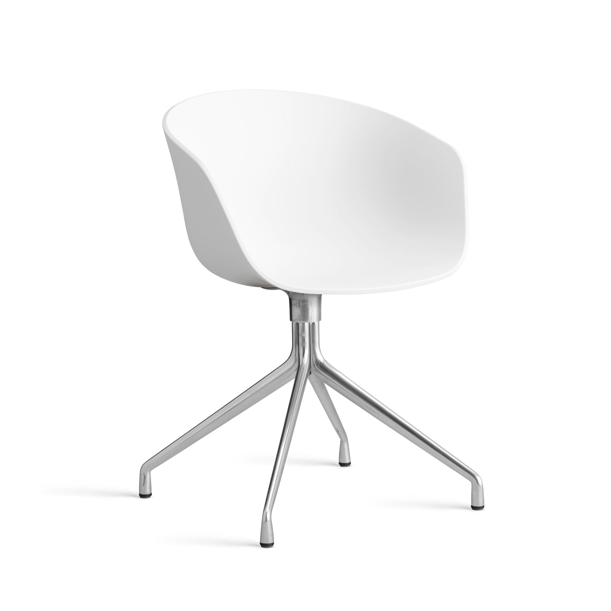 About A Chair Aac 20 by Hay #Polypropylene | White/Polished Aluminium