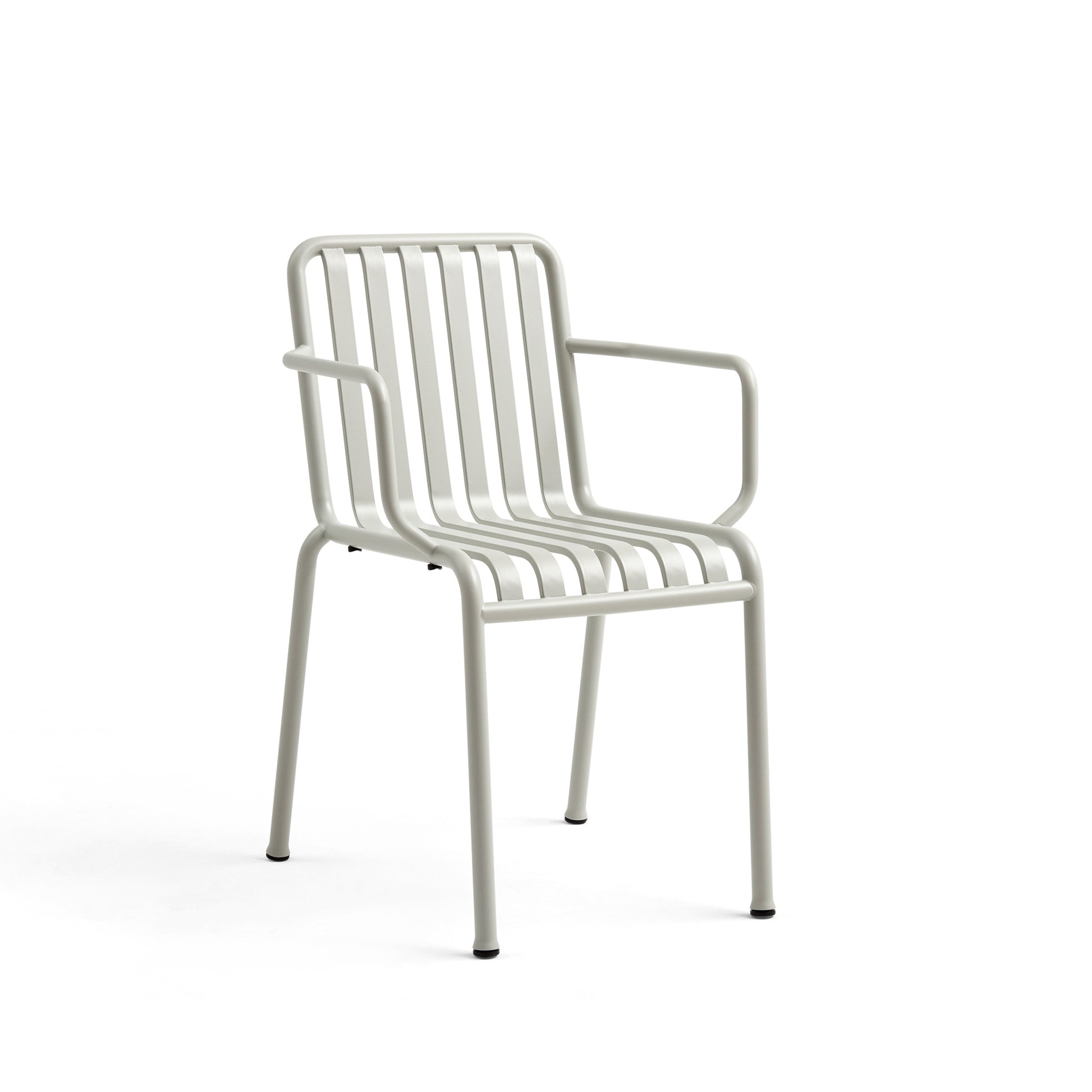 Palissade Armchair by Hay #sky grey powder coated steel