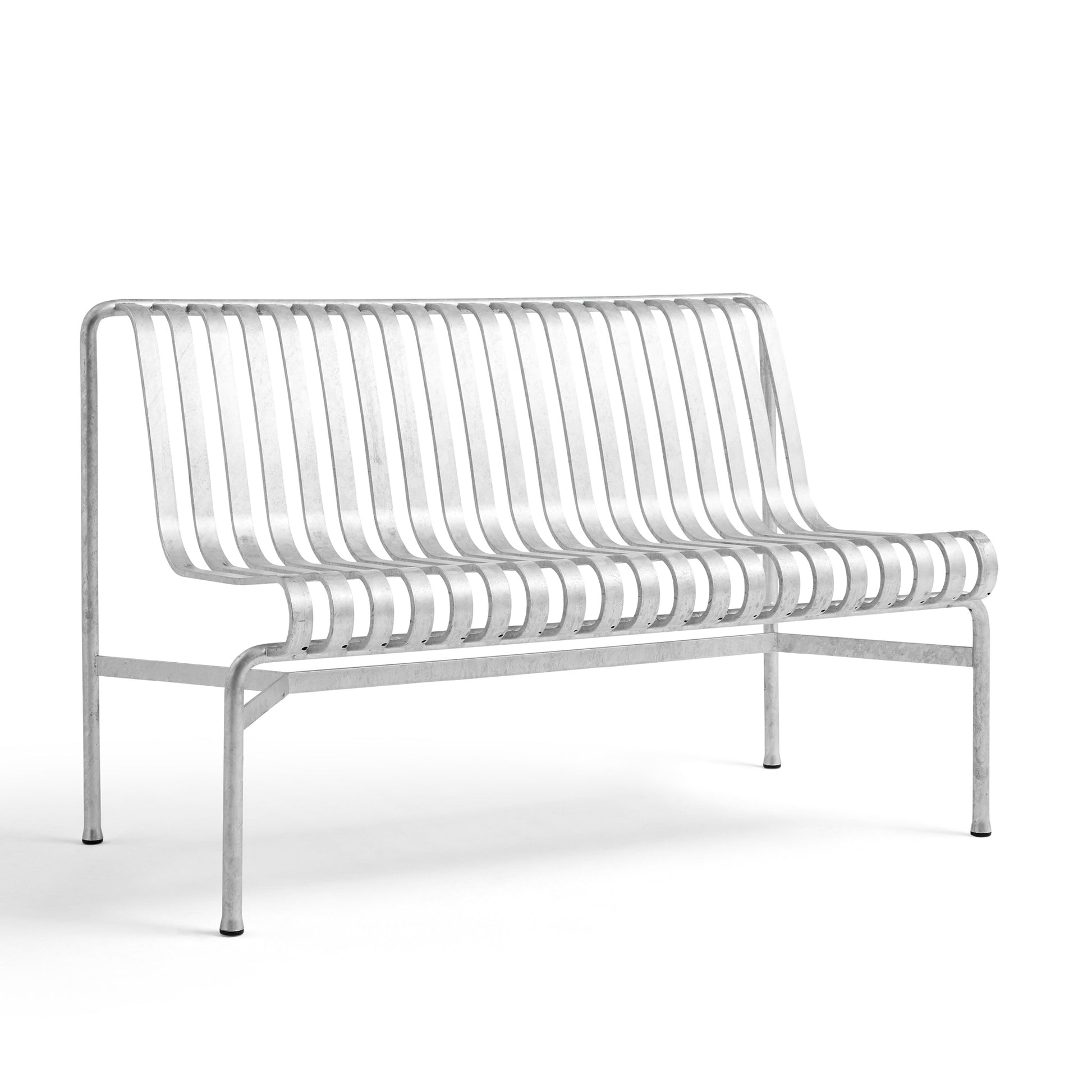 Palissade Dining Bench by Hay #hot galvanised steel/hot galvanised steel