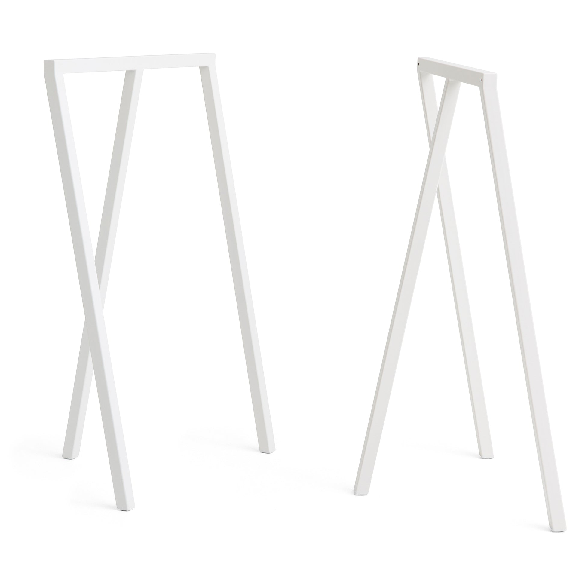 Loop Stand Frame by Hay #H95 x W64 x L37 / white-powder-coated-steel