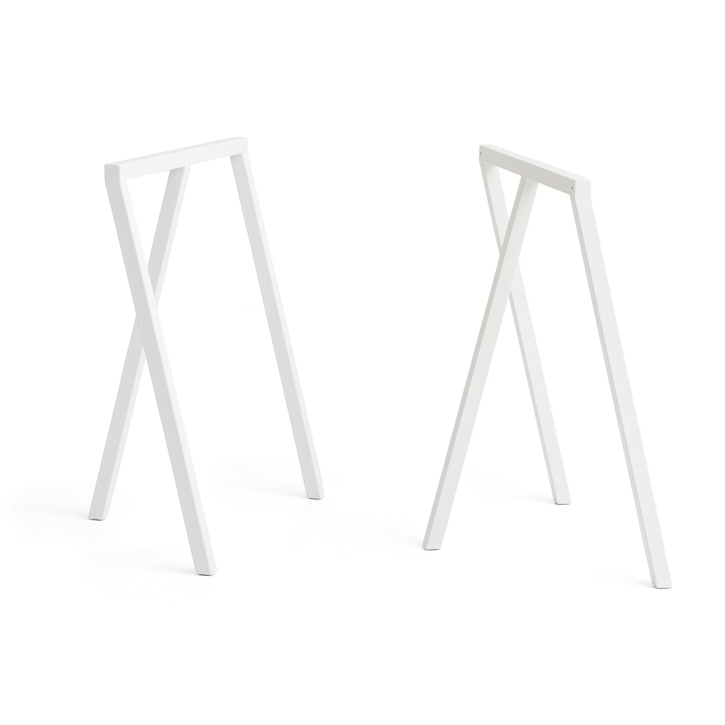 Loop Stand Frame by Hay #H72 x W64 x L37 / white-powder-coated-steel