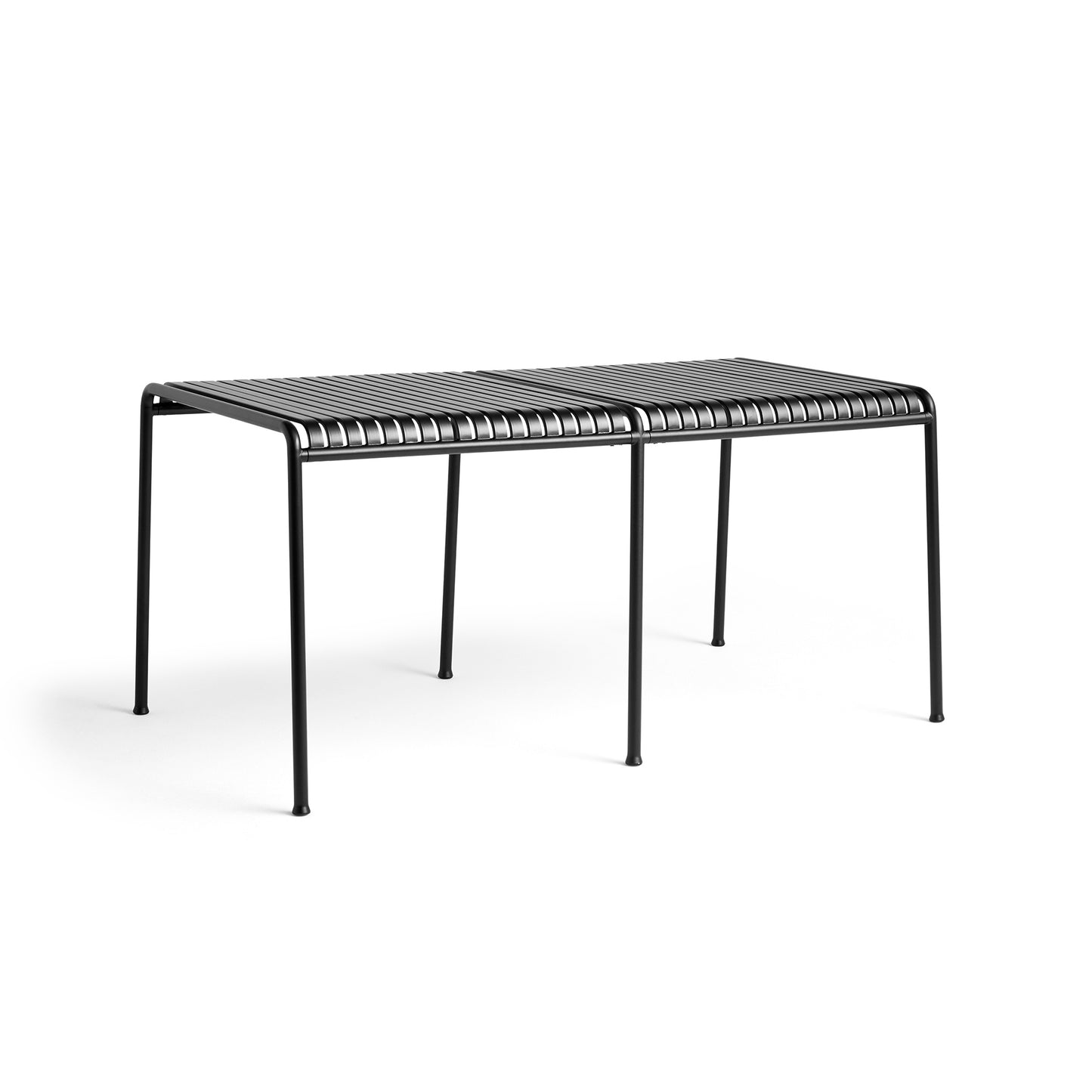 Palissade Square Table by Hay #Anthracite Powder coated Steel