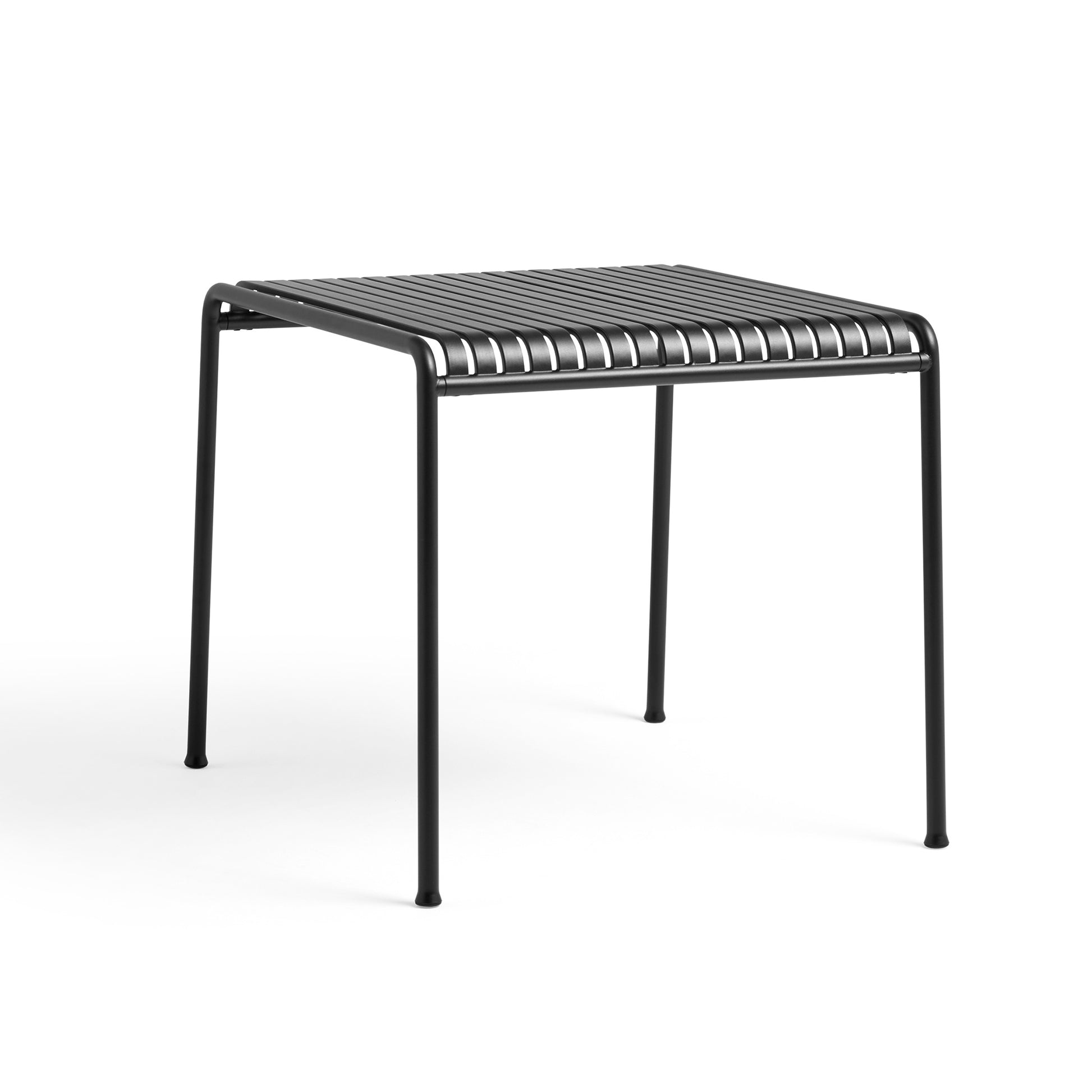 Palissade Square Table by Hay #Anthracite Powder coated Steel