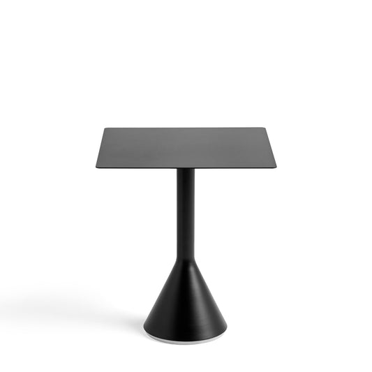 Palissade Cone Table by Hay #H74 x W65 x L65/Anthracite Powder coated Steel