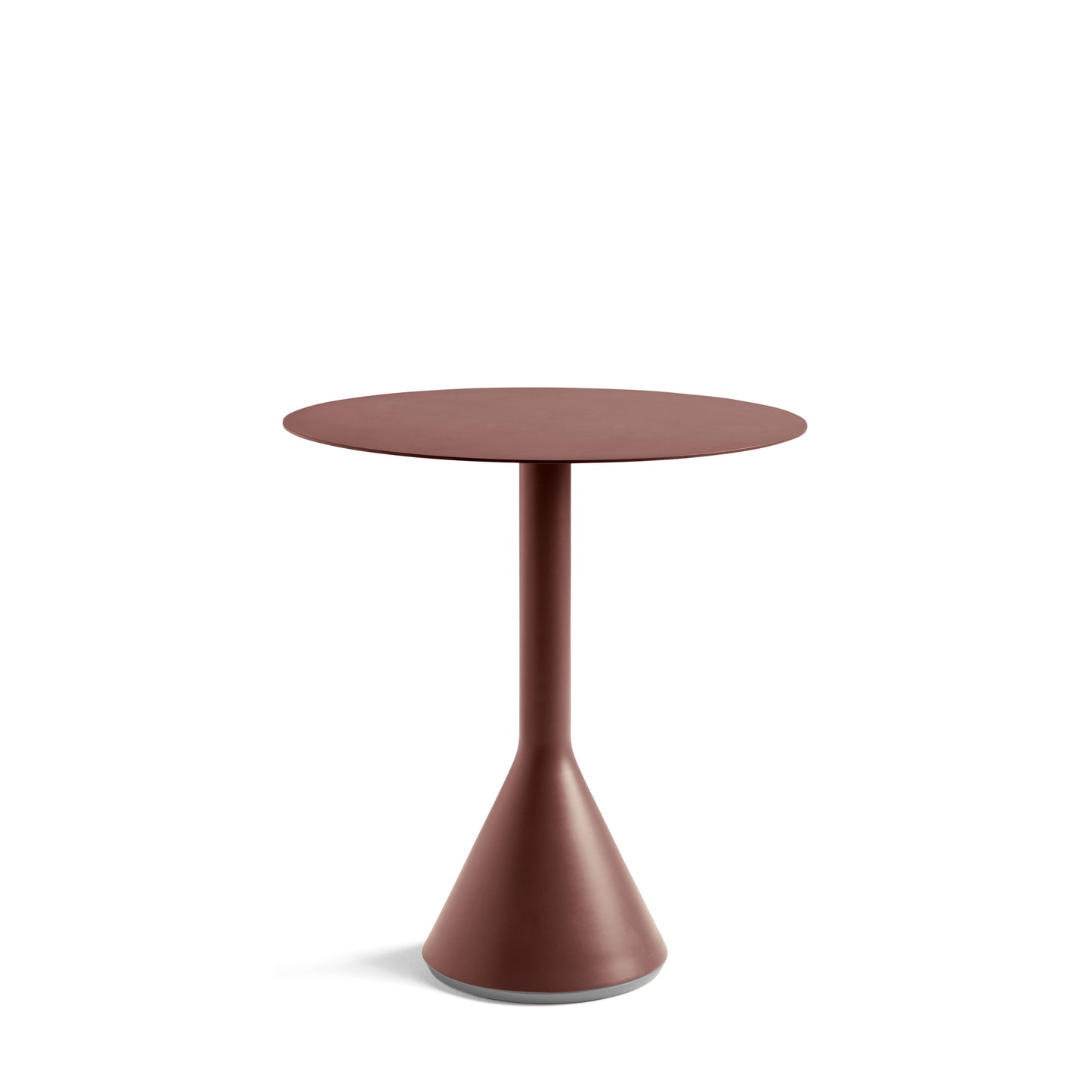 Palissade Cone Table by Hay #H74 x Ø70/Iron red Powder coated Steel