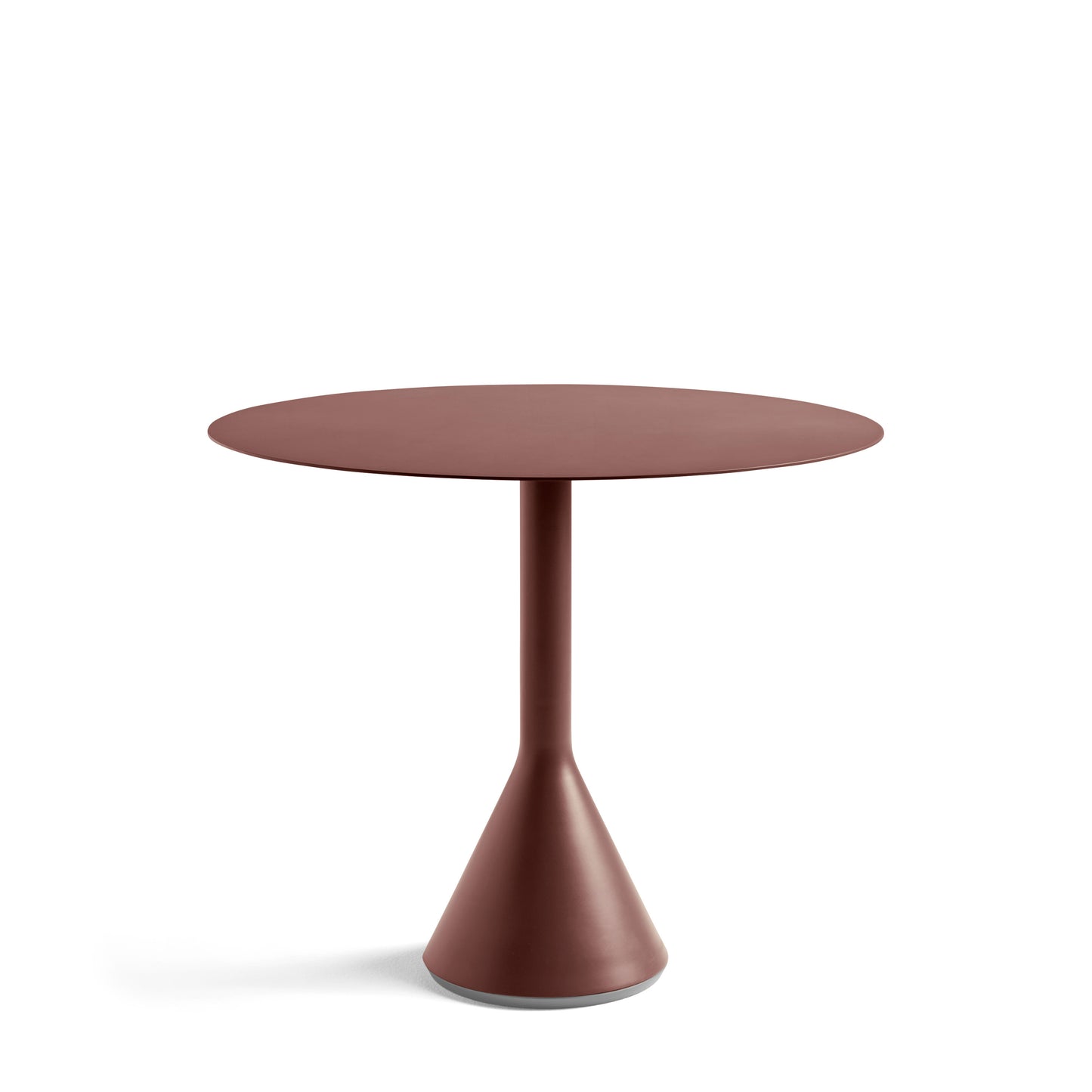 Palissade Cone Table by Hay #H74 x Ø90/Iron red Powder coated Steel