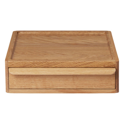 AB020D wall desk drawer, lacquered oak