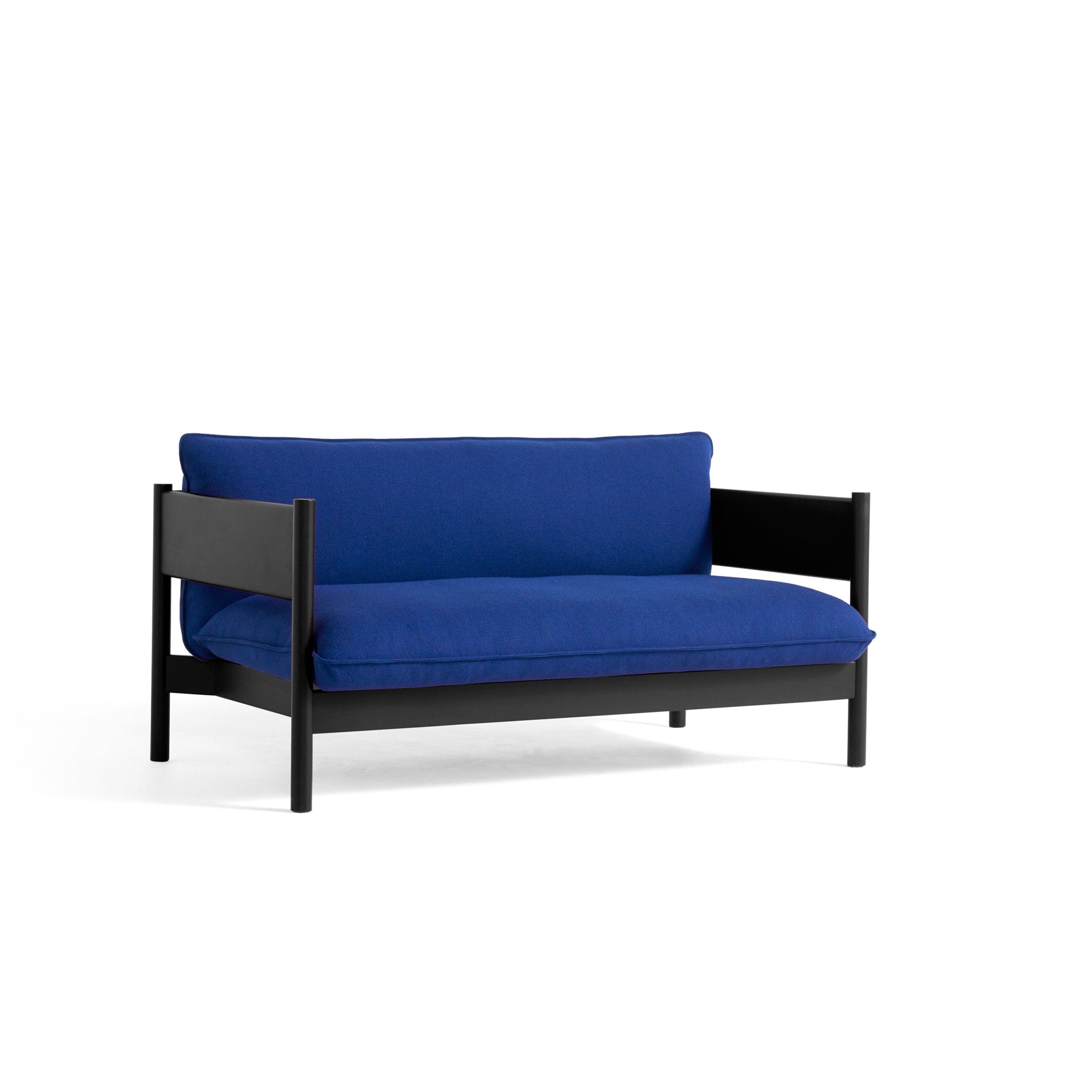 Arbour Club Sofa by Hay #Black Water-based lacquered Solid beech/Hallingdal | 773