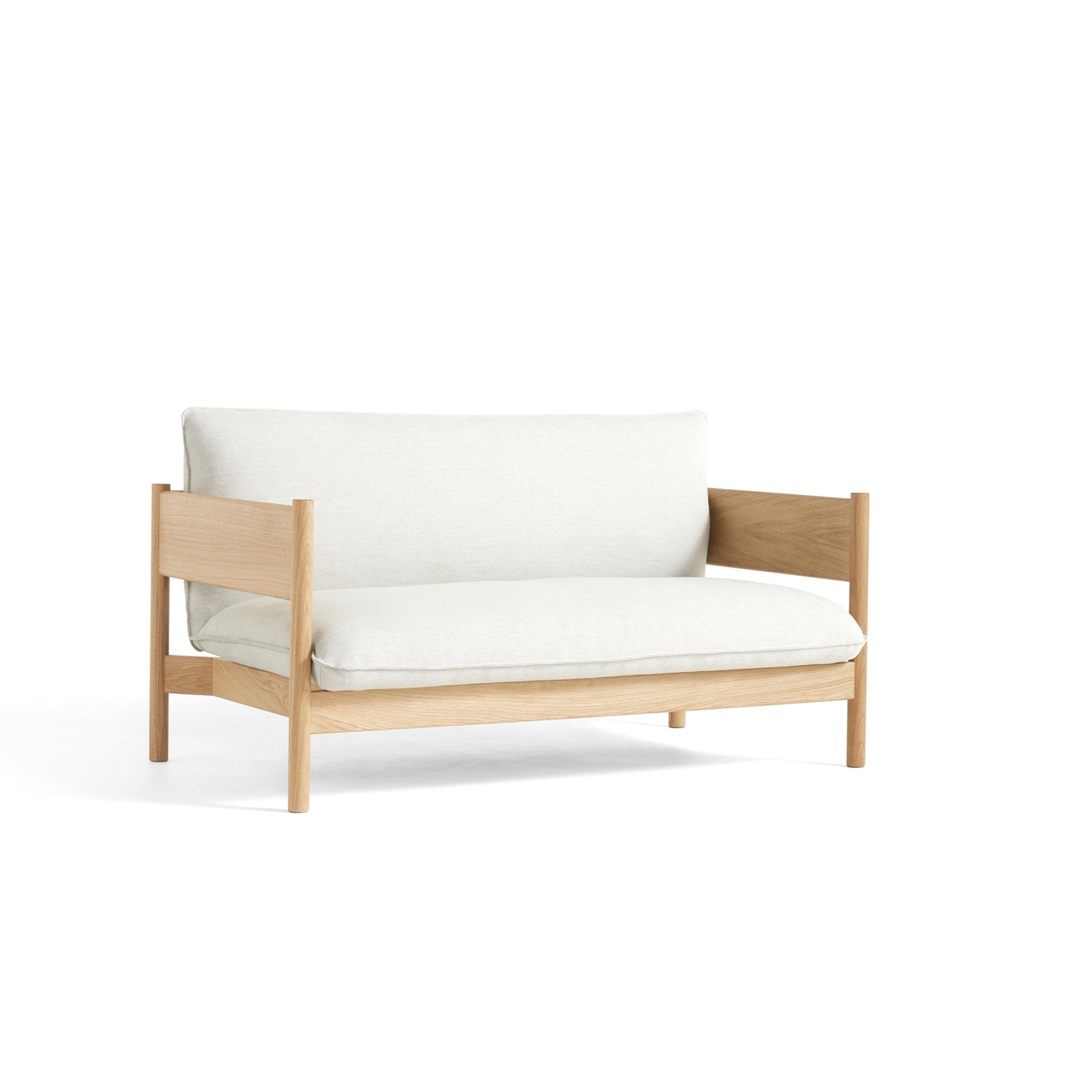 Arbour Club Sofa by Hay #Oiled waxed Solid oak/Mode | 009