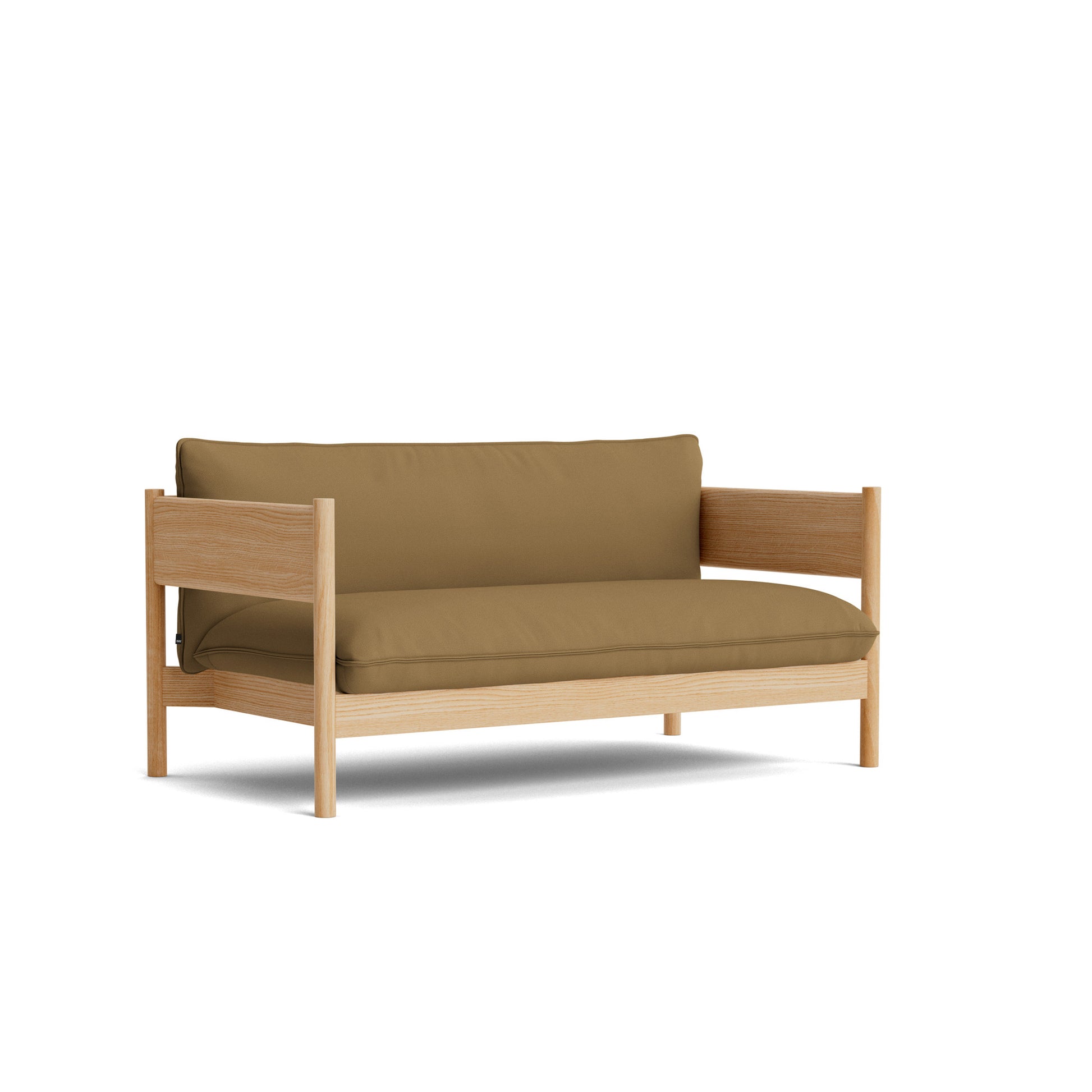 Arbour Club Sofa by Hay #Oiled waxed Solid oak/Steelcut | 265