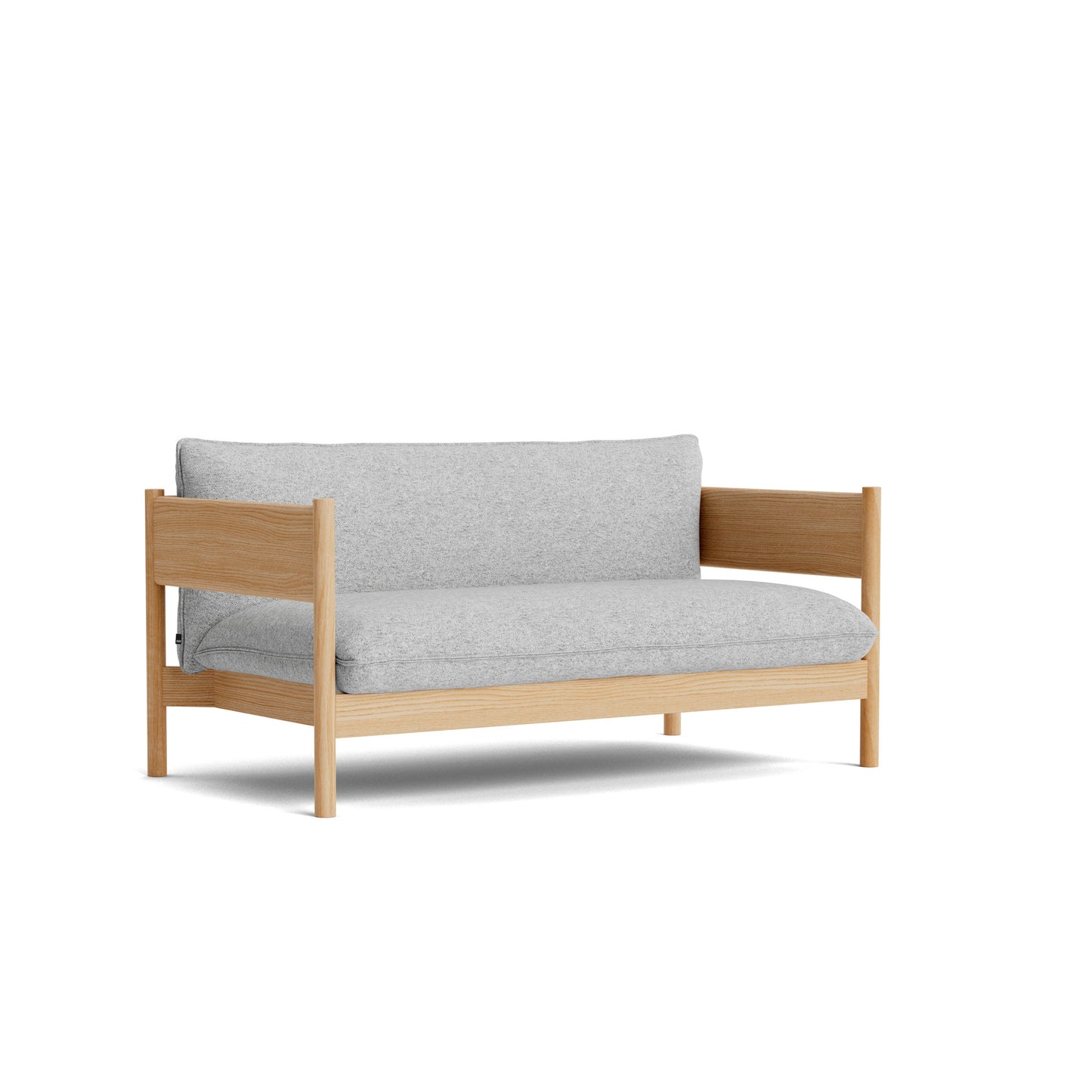 Arbour Club Sofa by Hay #Oiled waxed Solid oak/Hallingdal | 110