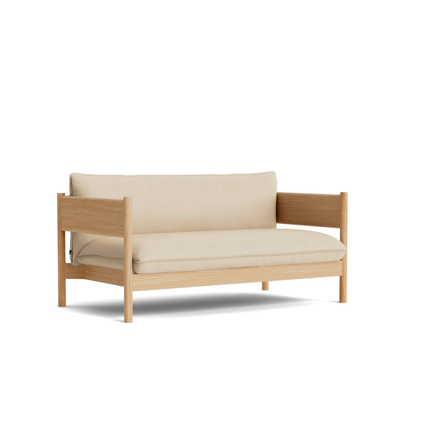 Arbour Club Sofa by Hay #Oiled waxed Solid oak/Hallingdal | 220