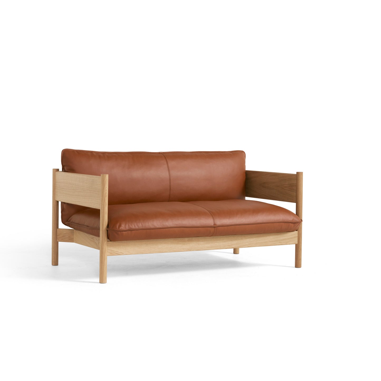 Arbour Club Sofa by Hay #Oiled waxed Solid oak/Nevada | NV2488S