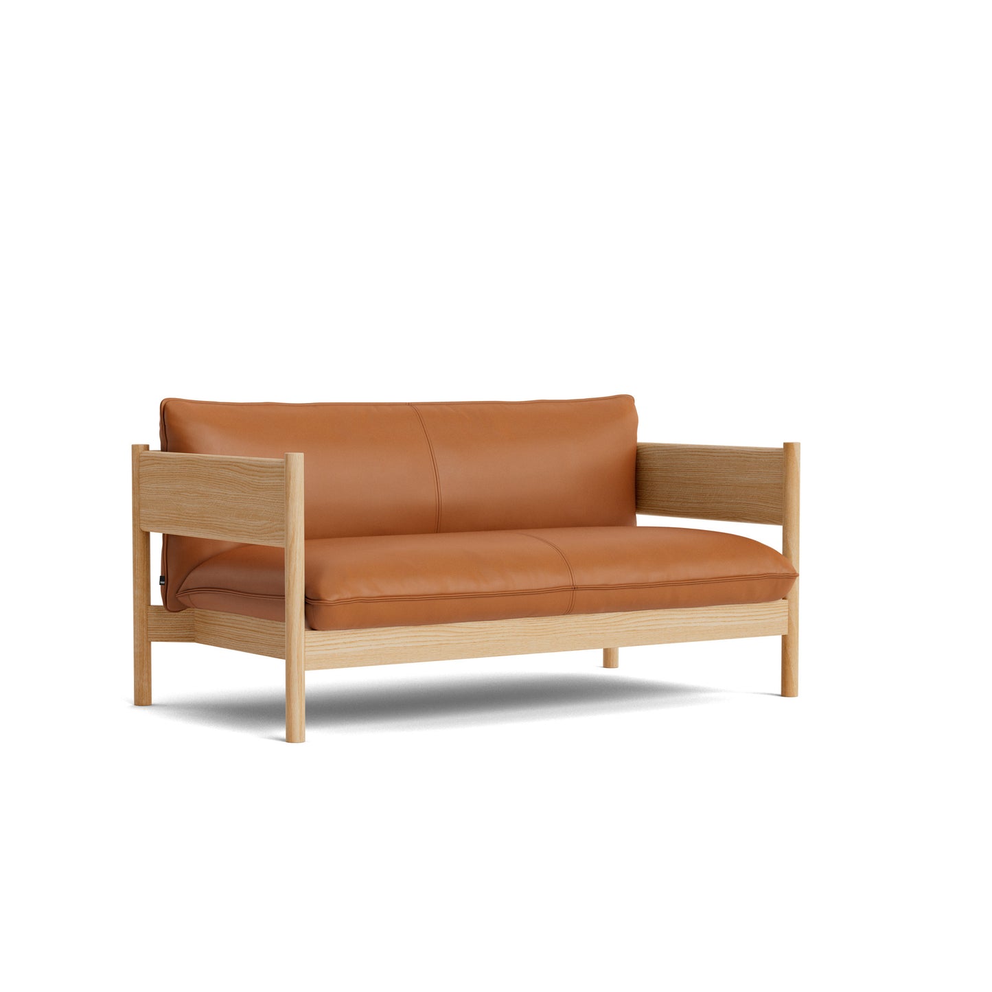 Arbour Club Sofa by Hay #Oiled waxed Solid oak/Nevada | NV2488S