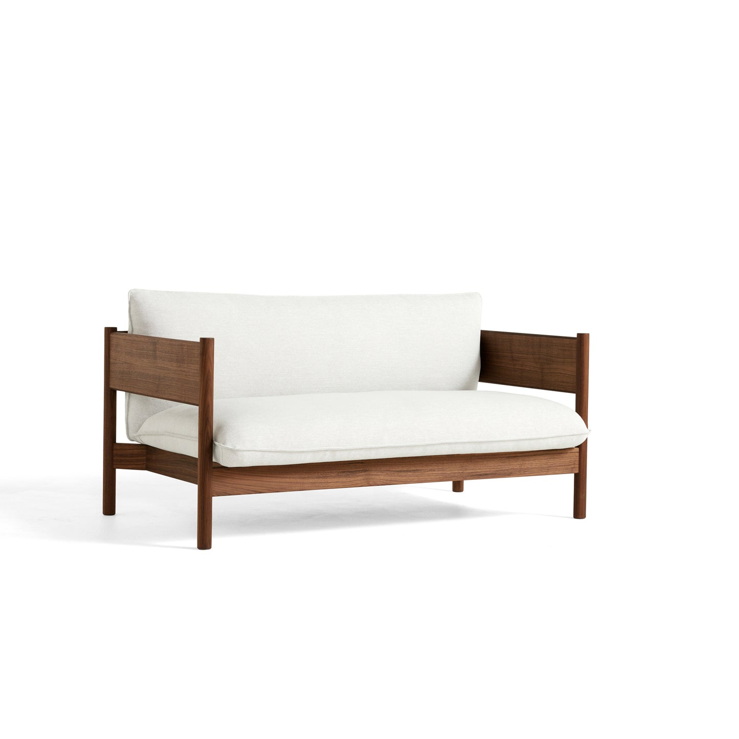 Arbour Club Sofa by Hay #Oiled waxed Solid walnut/Mode | 009