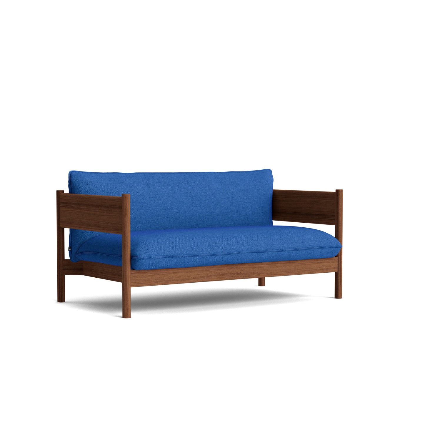 Arbour Club Sofa by Hay #Oiled waxed Solid walnut/Hallingdal | 733