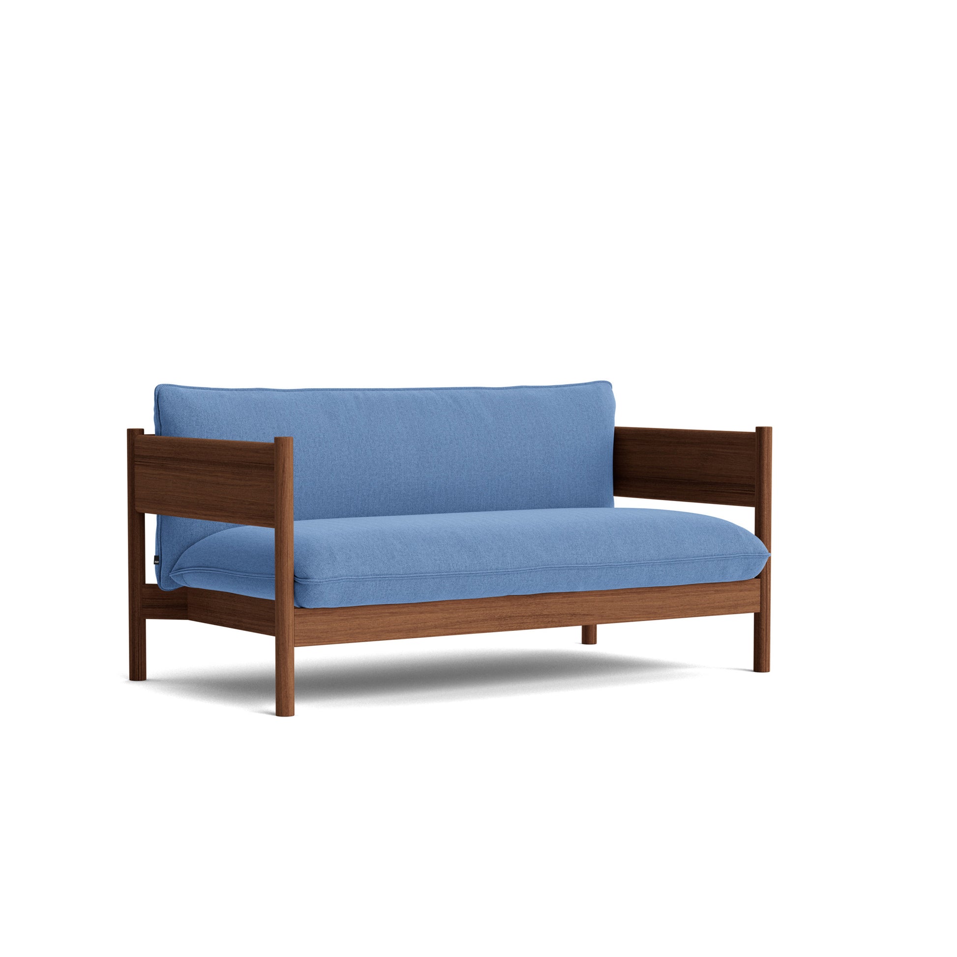 Arbour Club Sofa by Hay #Oiled waxed Solid walnut/Re-wool | 758