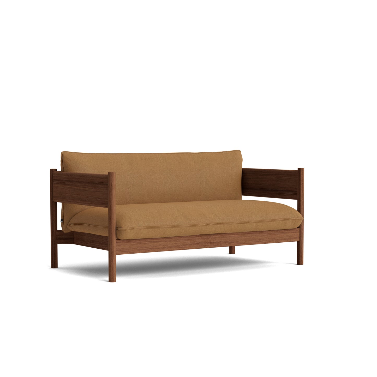 Arbour Club Sofa by Hay #Oiled waxed Solid walnut/Vidar | 472