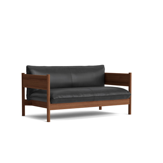 Arbour Club Sofa by Hay #Oiled waxed Solid walnut/Nevada | NV0500S