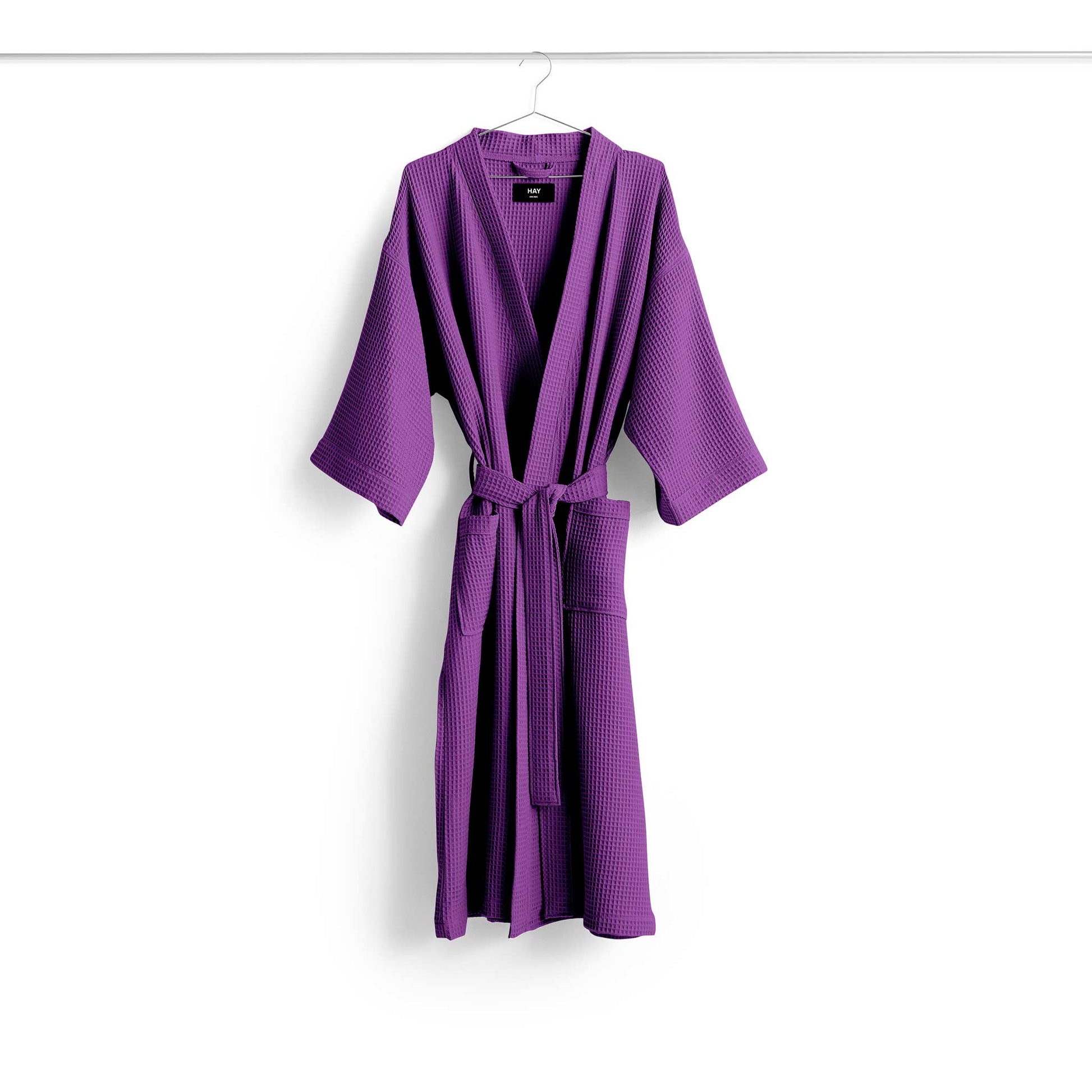 Waffle Bathrobe by Hay #Vibrant purple