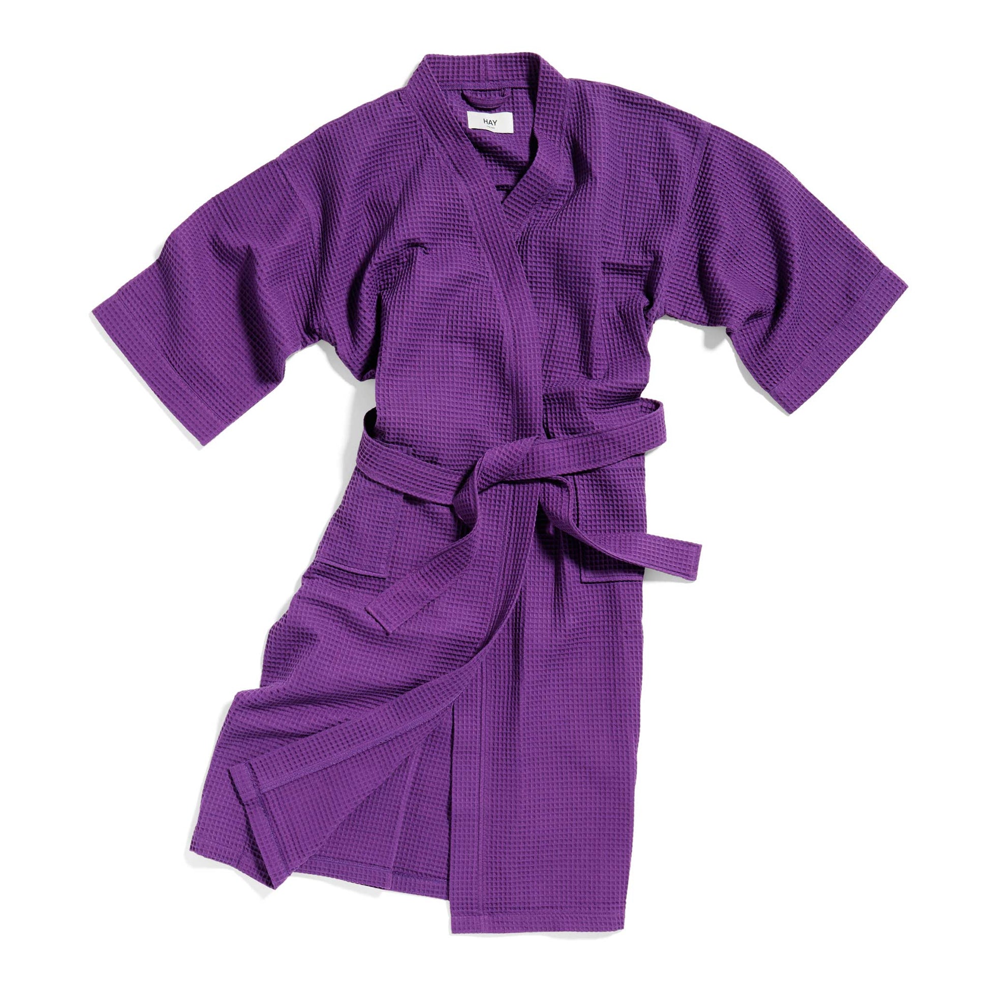 Waffle Bathrobe by Hay #Vibrant purple