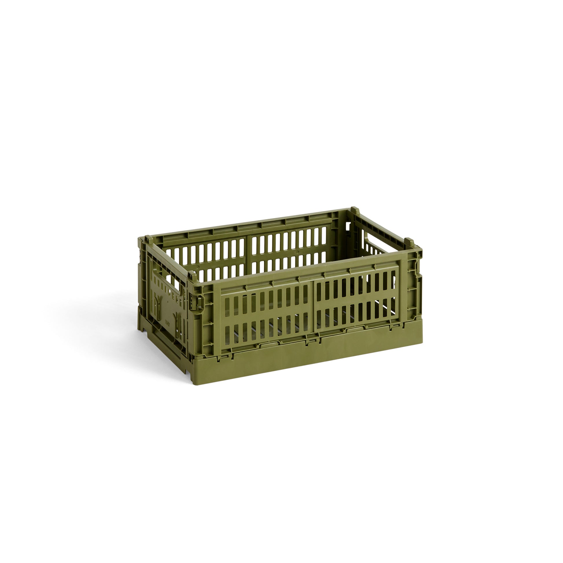 Hay Colour Crate by Hay #Small/olive