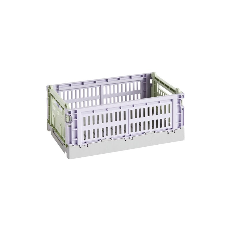 Colour Crate Mix by HAY #S, recycled plastic, lavender #