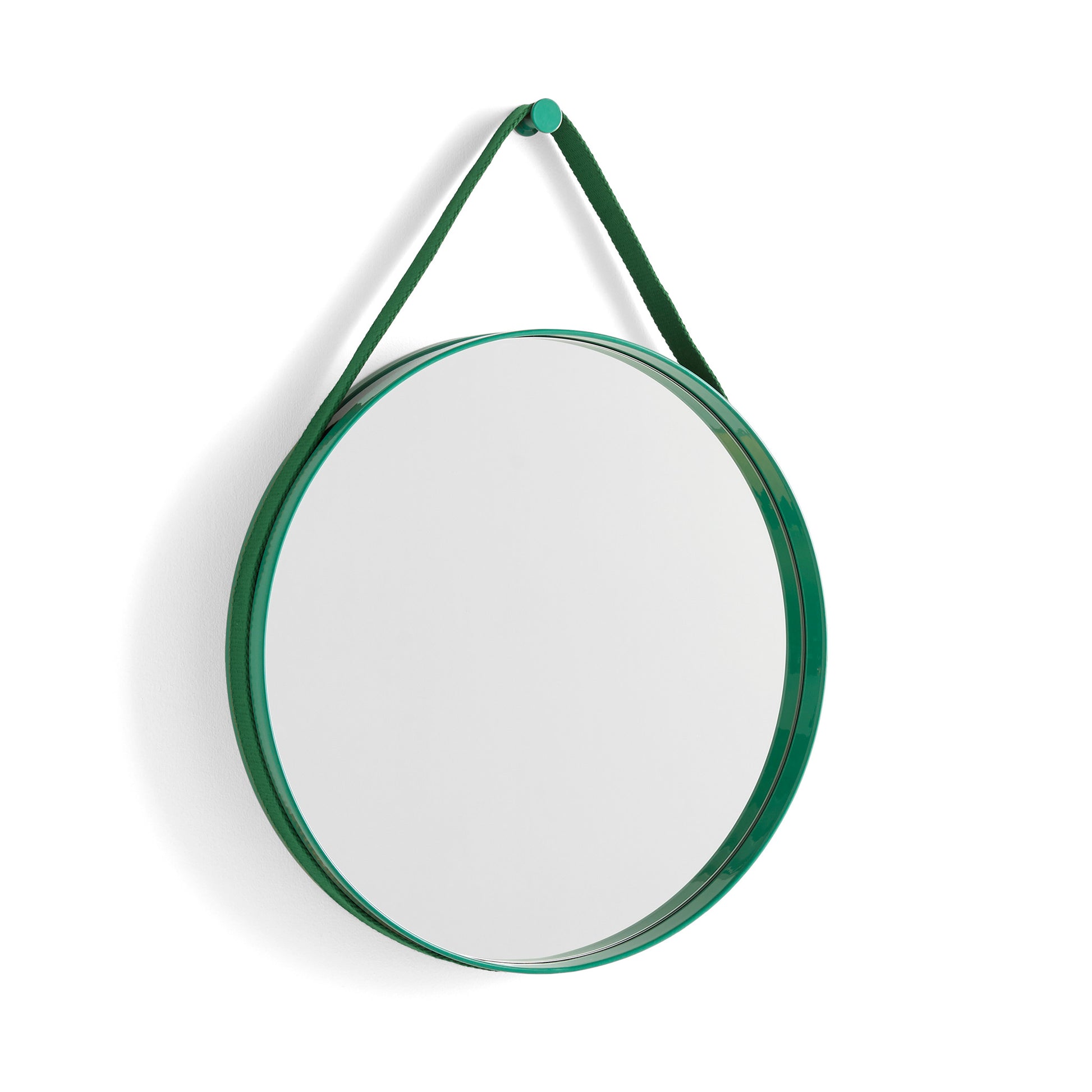 Strap Mirror by Hay #W50 x L50/Green