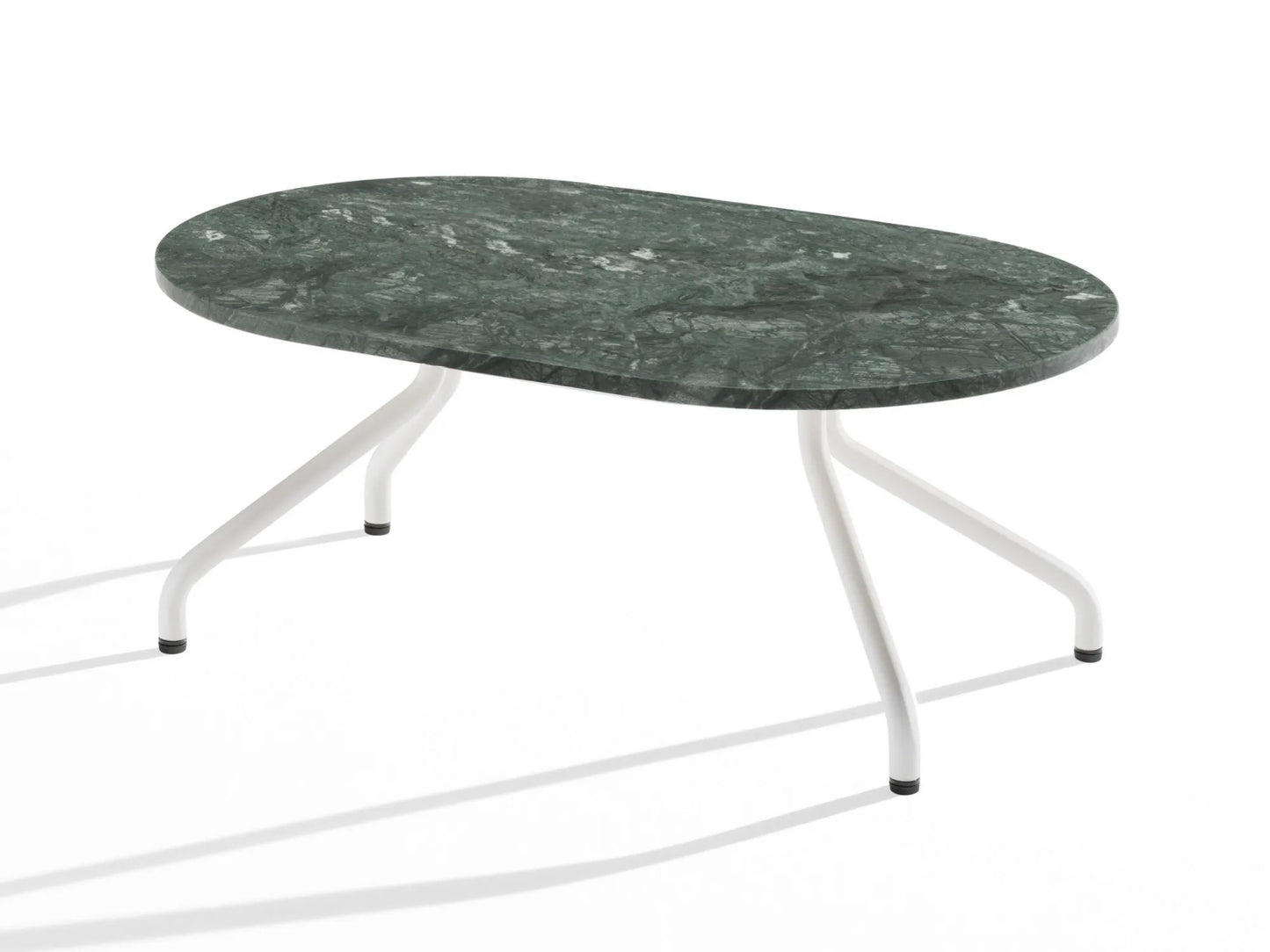 AD.DA - Oval coffee table with metal legs