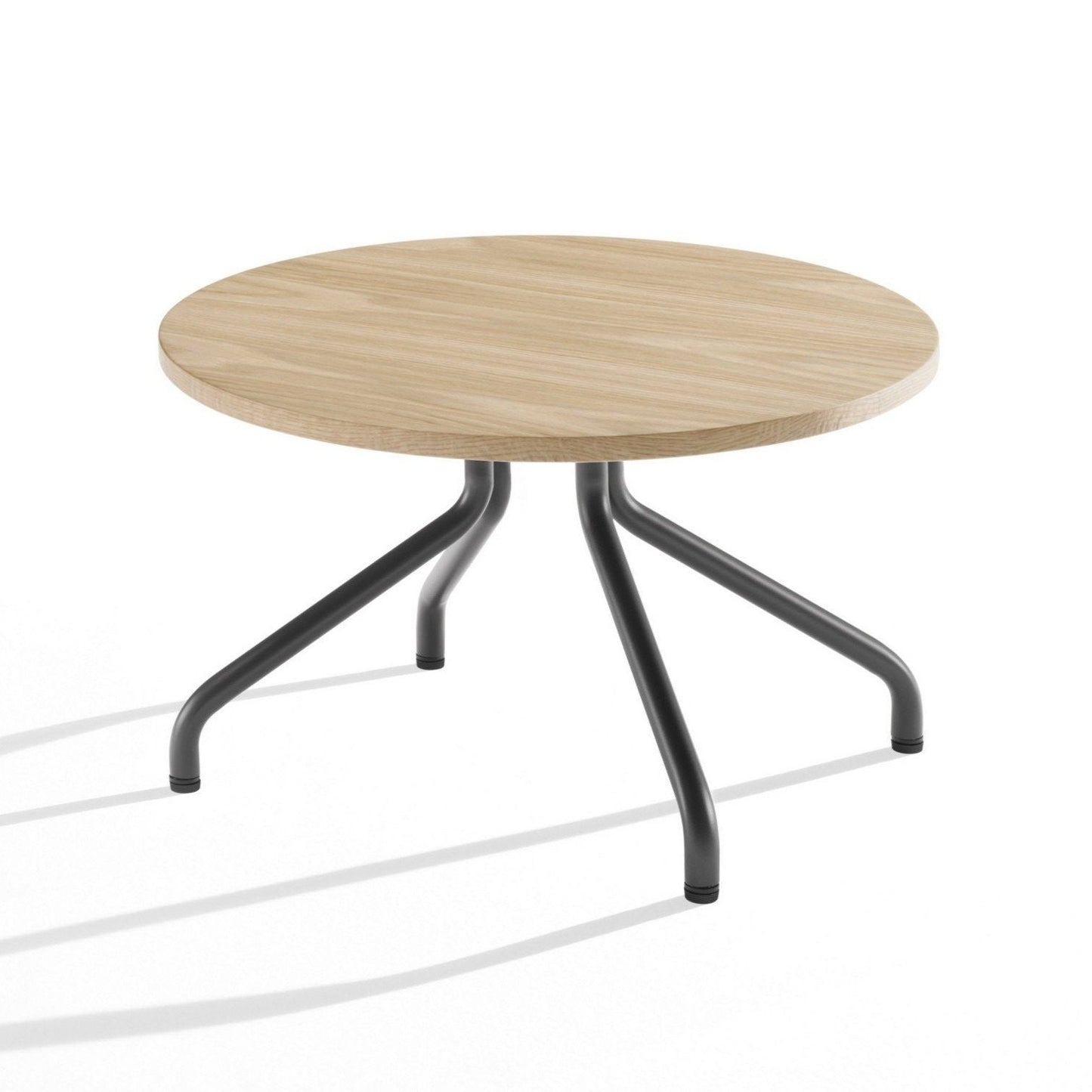 AD.DA - Round coffee table with metal legs