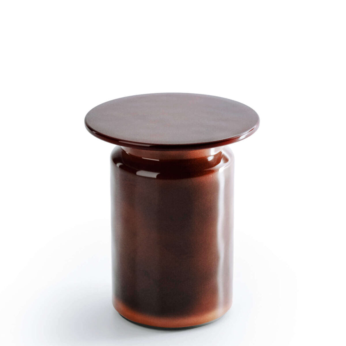 Panarea - Ceramic Side Table by Atmosphera #Terracotta