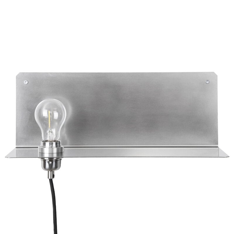 90° wall light by Frama #stainless steel #