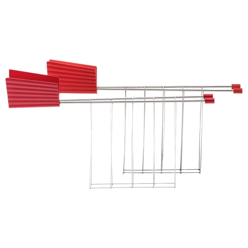 Plissé toaster rack by Alessi #red #