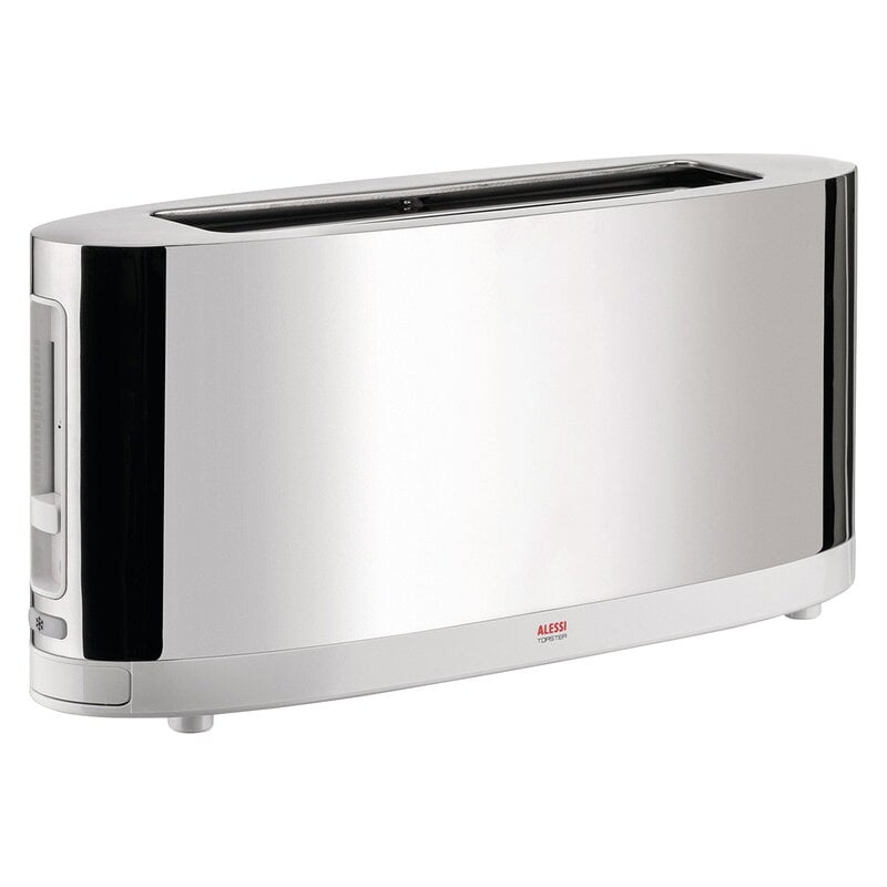 Toaster SG68 by Alessi #steel - white #