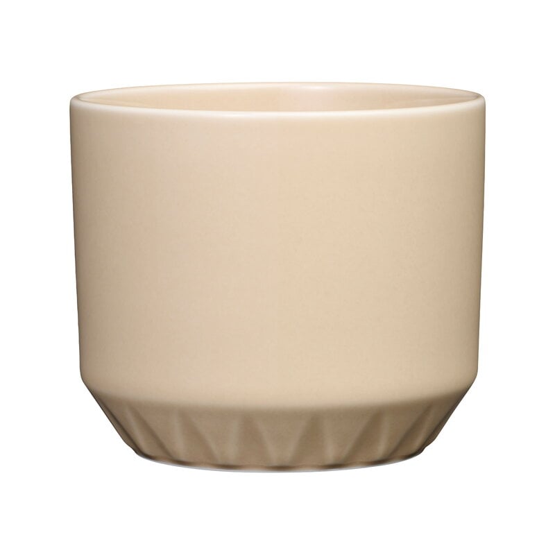 Ilona plant pot by Arabia #100 x 120 mm, sand #