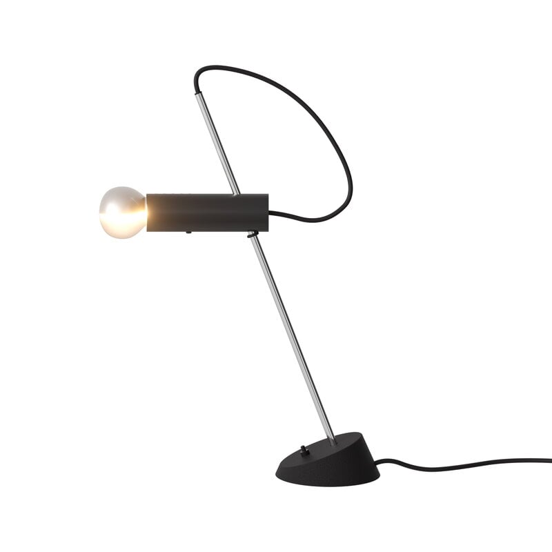 Model 566 table lamp by Astep #black #