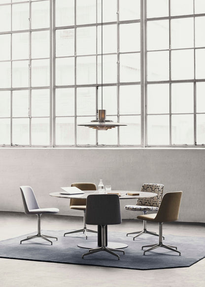 In Between SK20 table, black - white marble