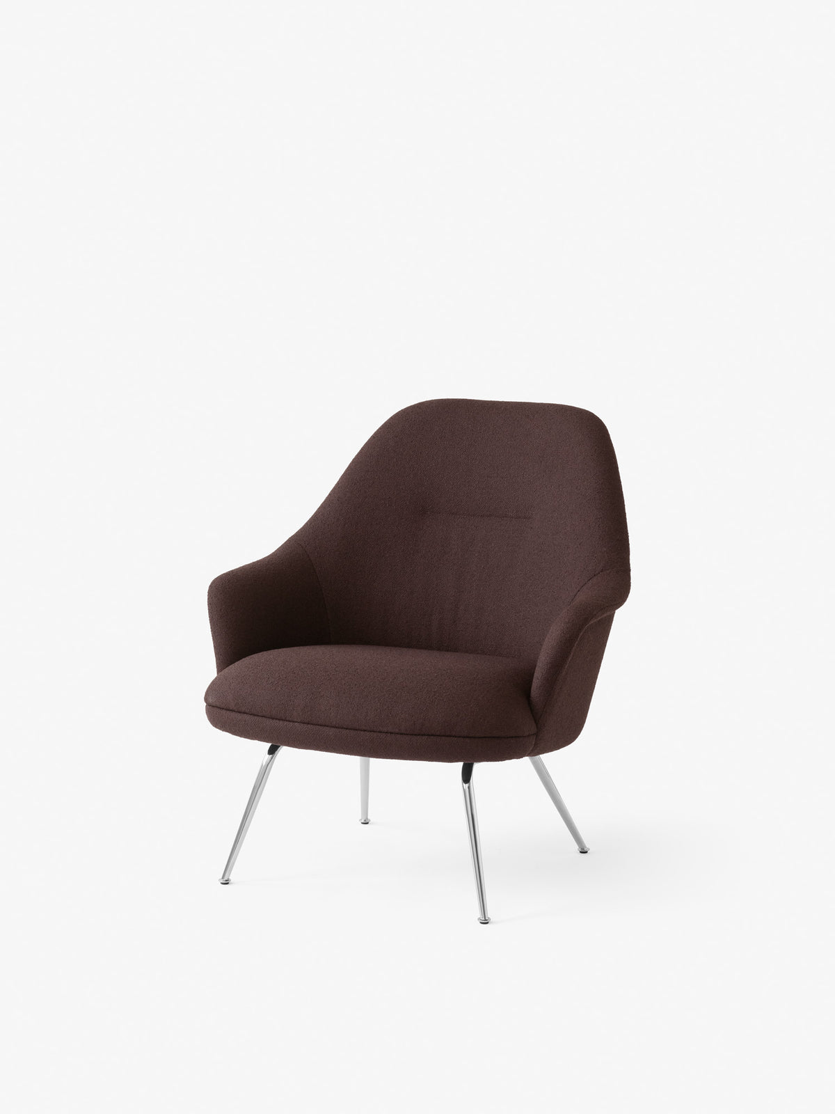 &tradition RELY HW140 Lounge Chair – Chrome base
