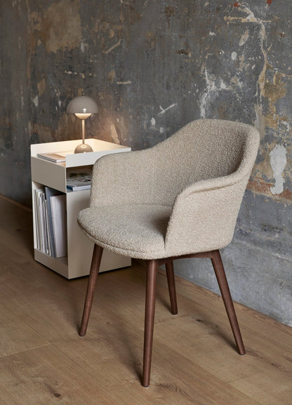 Rotate SC73 side table, ivory