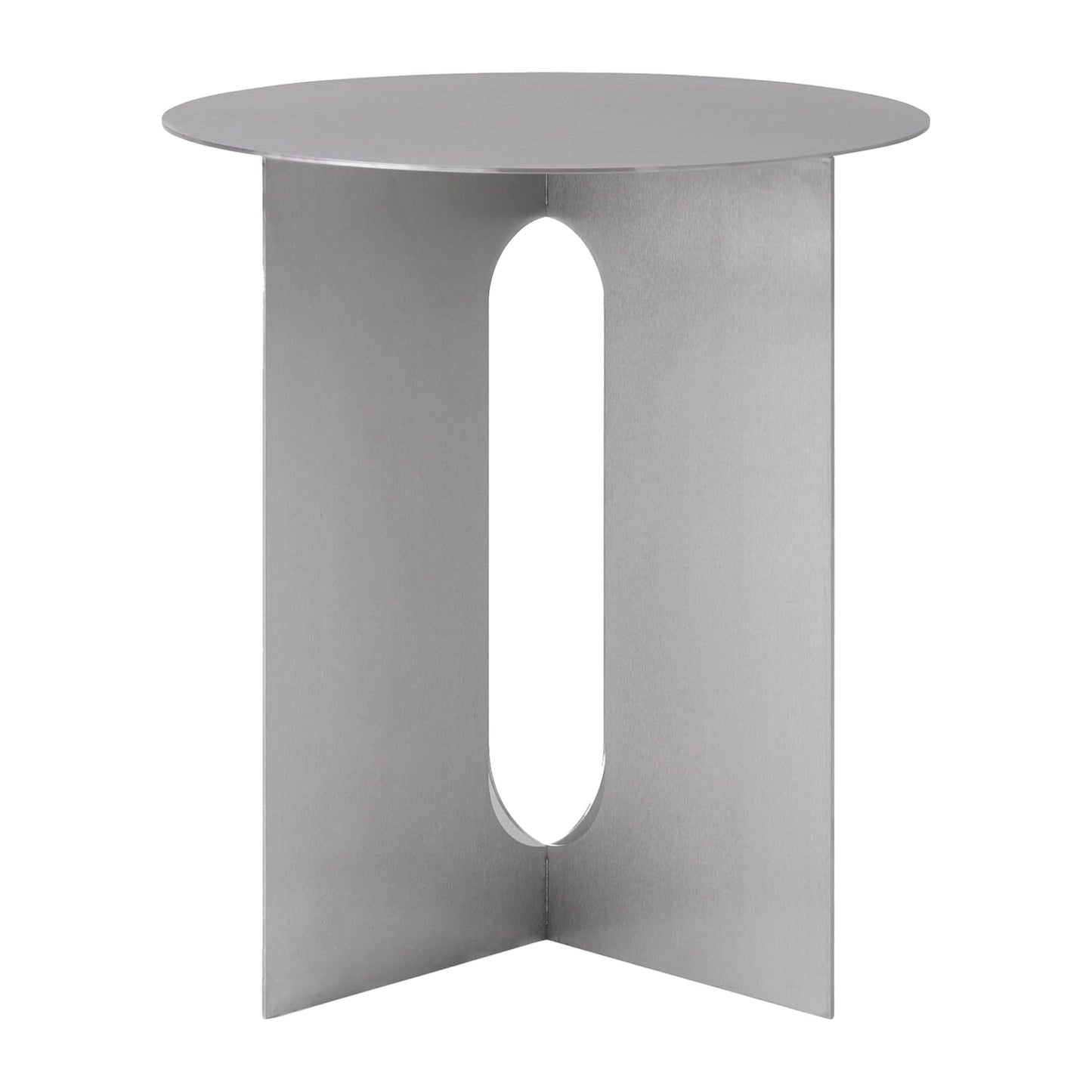 Androgyne side table, 40 cm, steel