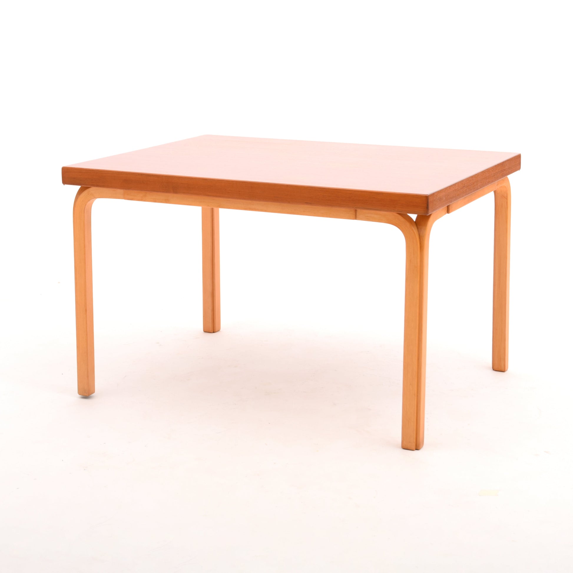 Artek #090 Y-legged Coffee Table — birch/teak