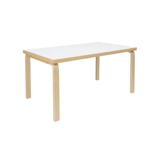 Artek Aalto Table 82A — birch/white laminate