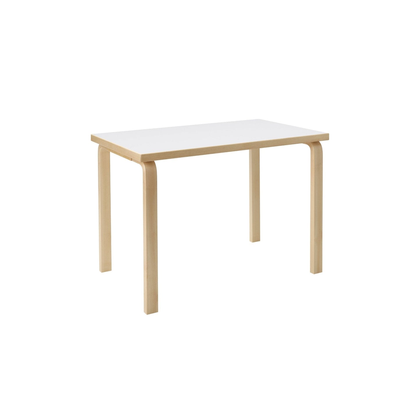 Artek Aalto Table 80B — birch/white laminate