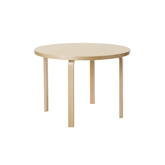 AALTO 90A - Round wooden table