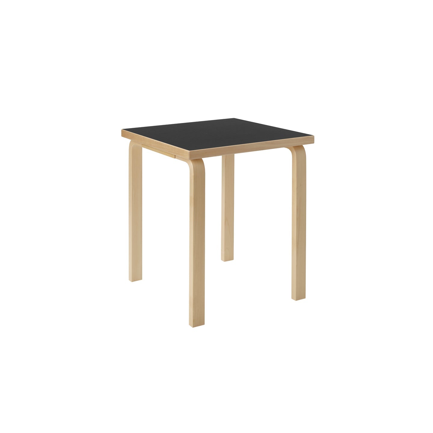 AALTO 80C - Square wooden table